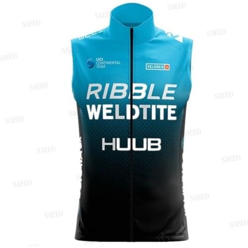 HUUB 2021 Pro team Cycling Vest Windstopper Windproof Bicycle Vest sleeveless lightweight breathable Bicycle Jersey MTB Ciclismo