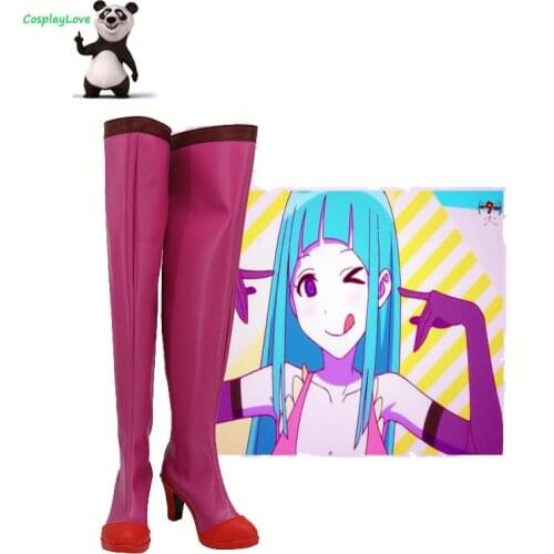 Villains ME!ME!ME! Mememe Memes Red Cosplay Shoes Long Boots Newest Custom Made For Female Male CosplayLove