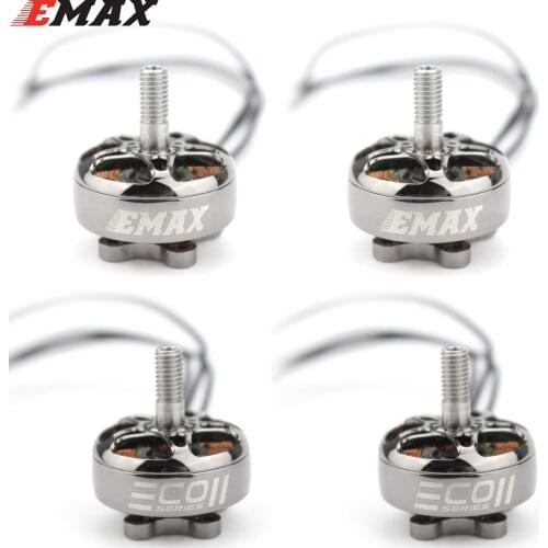 1 / 2 / 4 pcs EMAX ECO II Series 2306 1700KV 1900KV 2400KV Brushless Motor For FPV Racing Quad Motor FPV Multicopter