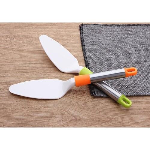 1PC Barbecue Grain Shovel Press Plate Fried Meat Board Pizza Peels Cake Shovel Cheese Slicer KX 266