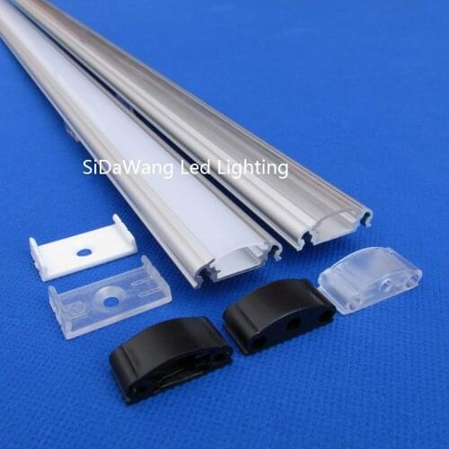 20m(10sets)/pack ;2m per piece Channel letter aluminum profile;aluminum mounting channel for led bar light QC2509