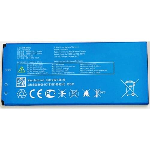 3.8V 3000mAh TLi028C1 For Alcatel Volta 5002R Battery
