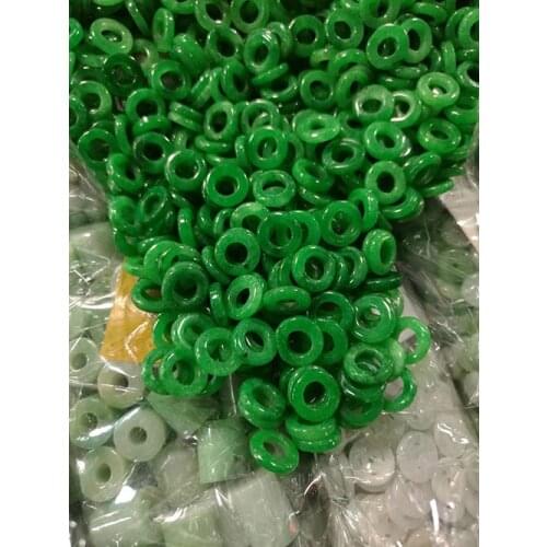 40 pcs Fine Jewelry Beads Natural jade beads DIY jewelry accessories BEADS BEADED lotus Jade Bracelet
