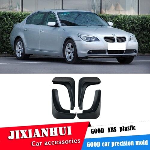 For BMW 5 series E60 2006-2010 Mudflaps Splash Guards Front With the color and rear Mud Flap Mudguards Fender Modified special