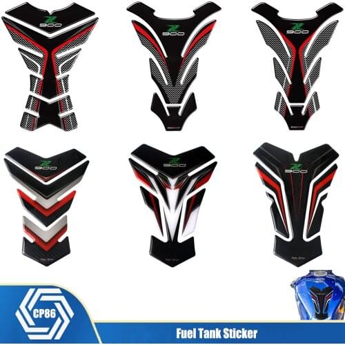 For KAWASAKI Z900 Z 900 RS Z900RS Carbon Fiber 3D Motorcycle Sticker Gas Fuel Oil Tank Pad Protective Case