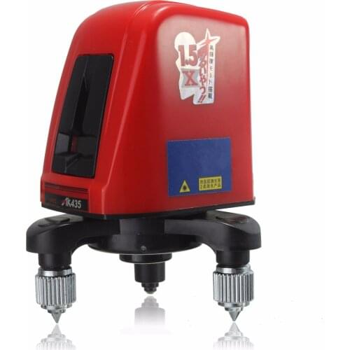 Laser Level 360degree Self Leveling Cross Laser line spirit Level Red 2 Line 1 Point swivel head Tools Automatic Leveling