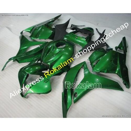 Injection Mold For Honda CBR600RR F5 09-12 CBR600 RR 2009-2012 CBR600F5 All Green ABS Fairing Kit (Injection Molding)