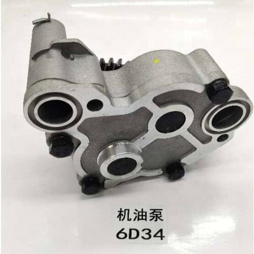 6D31 6D31T 6D34 Engine Oil Pump New Style ME013203 ME013163