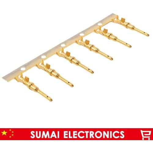 Deutsch Male Crimp terminal Connectors for Car,1060-16-0144 car engine terminals for VW Audi BMW,16-20 AWG,gold plating