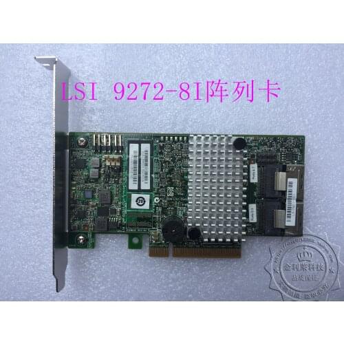 Original LSI 9272-8I array card SAS card RAID5 6G 512 cache