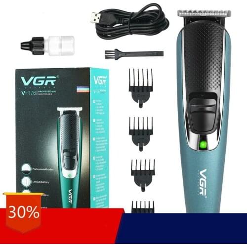 Professional Rechargeable Hair Clipper With 4 Heads Hair Trimmer Men Barber Hair Cutting Machine Hair Shaver Tool Hair Trimmer