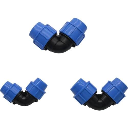 Inner diameter 20mm/25mm/32mm Elbow Connector Garden Irrigation Hose Splitters Pipe Connection Adapters Quick Connectors