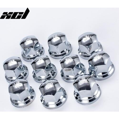 10 in total Nuts Covers Caps Tuner Wheels Spike Cap Decorative Tire truck Wheel Screw Nut bolts Lug Bolt Bulge Acorn Cover Rims