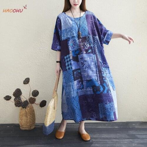 Fit Vintage Dress Vintage Slim plus Korean Printed Summer Size Dress 2021 200 Womens Jin Style Girls Plump Loose Robe
