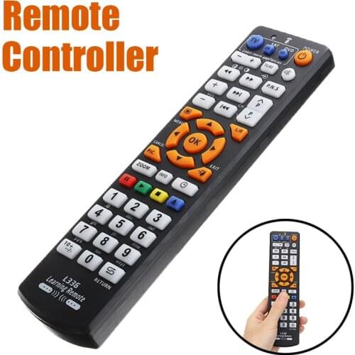 1Pc Universal Wireless Smart TV Remote Controller With Learning Function For Smart TV DVD SAT Infrared Devices Home Supplies