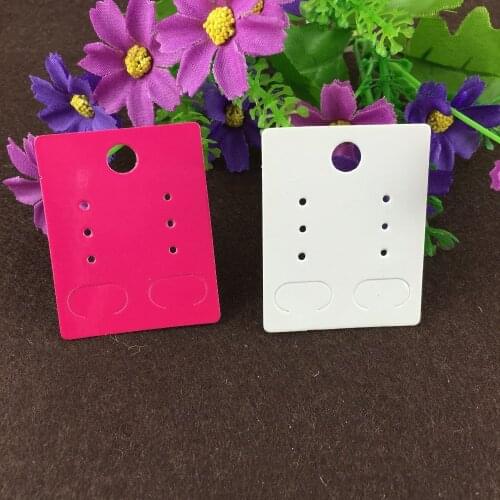 200pcs/lot Earring card Hot Blank Earring cards kraft paper Display Cards Accept Custom jewelry cards orders need add Extra cost