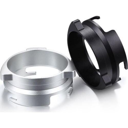 54mm Coffee Powder Receiving Dosing Ring Rotatable Aluminum Alloy Loop For Breville 8 Series Coffee Machines 2021 Coffeeware