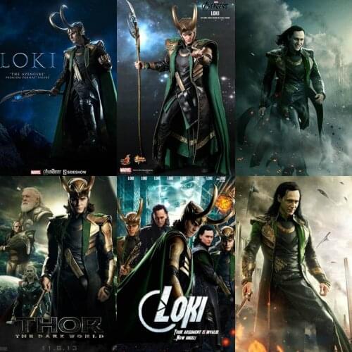 5d Diamond Painting Marvel Movie Character Image Loki Avengers Superhero Wall Art Diamond Embroidery for Living Room Decor
