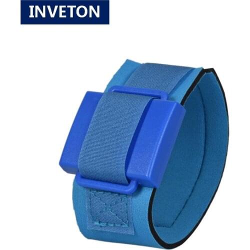 Wristband/ankle strap without chip waterproof uhf rfid wristband work with sports chip for sports timing solution
