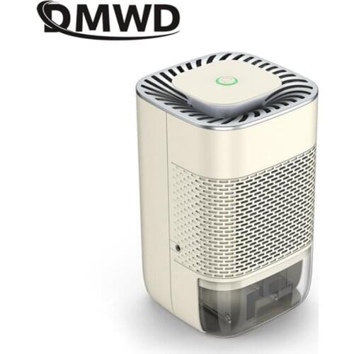 DMWD 800ML Household Dehumidifier Mini Air Dryer Moisture Absorber Air Purifier For Bedroom Kitchen Ultra-quiet 100V-240V