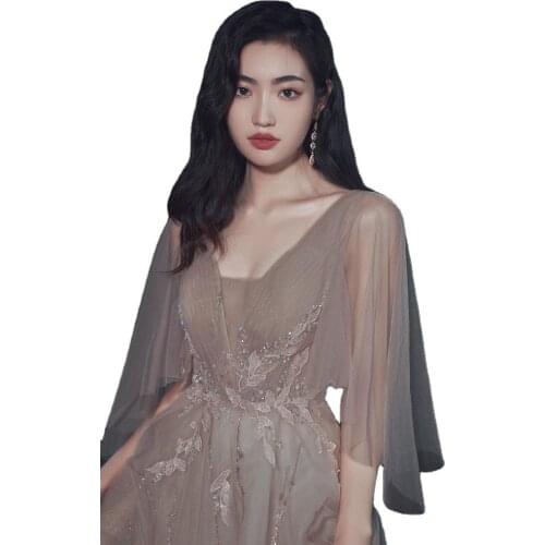 Elegant Dress Winter New Sexy Bling Sequins Fairy Banquet Ladies Catwalk Party Wear Backless In Stock