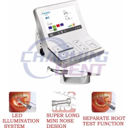 C-Smart I PRO COXO Endodontic Motor with LED Light/Endomotor with Apex Locator Reciprocating Instrument Dental Rotary Endo Motor