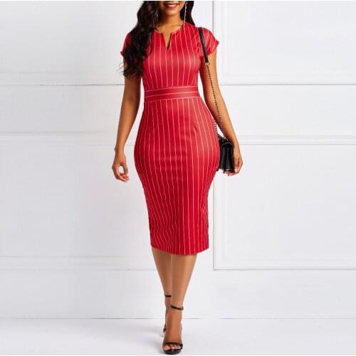 HGTE Summer Dresses With A Slit