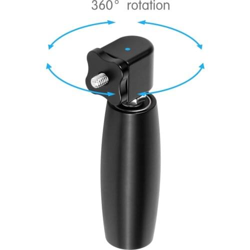 Metal 360 Rotation Handle Grip Selfie Stick Bracket for Insta360 One X VR Panorama Camera Monopod Accessories for Gopro Xiaoyi