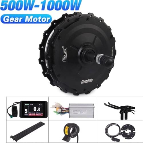 500W Electric bike Conversion Kit 1000W Electric Bicycle Kit 48V ebike kit ebike Conversion Kit MXUS 19R Front Rear Hub Motor