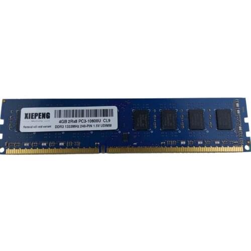 8GB 2Rx8 PC3-10600 4096MB DDR3 1333MHz RAM for DELL OptiPlex 780 7010 7020 9020 240-PIN Unbuffered NON-ECC DIMM Desktops Memory