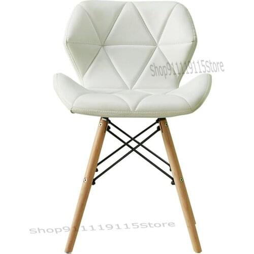 Nordic Chair Creative Fashion Modern Simple Home Computer Stool Back Chair Dining Chair Adult