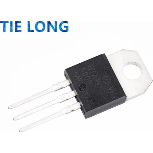 10pcs BTA16-600B TO-220 BTA16-600 TO220 16-600B BTA16 600V 16A TRIACS new and original