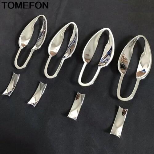 TOMEFON For Mazda CX-8 CX8 2017-2019 Car Side Door Handle Bowl Cover Trim Moulding Styling Exterior Accessories Decoration ABS