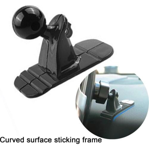 Universal Car Phone Holder Suction Base 17mm Ball Head Dashboard Gravity Bracket Magnetic Support Car Mount Mobile Charger Stand