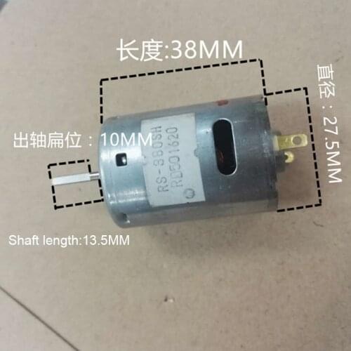 MMabuchi RS-380SH DC 3V 6V 7.2V 12V 22000RPM High Speed Power Mini Carbon Brush DC Motor DIY Toy
