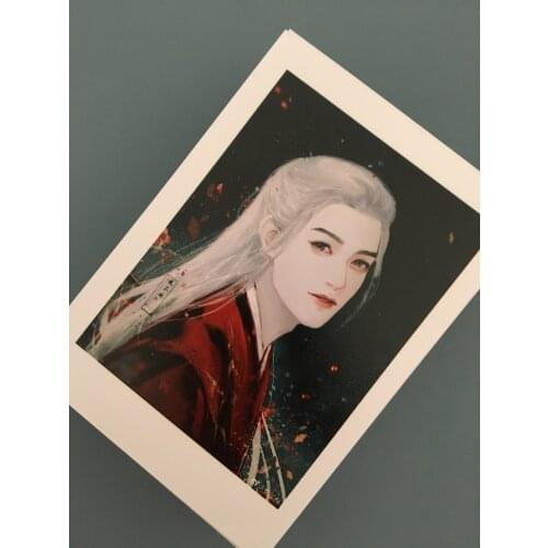 Word Of Honor Shan Heling Wen Kexing Gong Jun Zhou Zishu Zhang Zhehan Polaroid Photo Junzhe WenZhou Lomo Card Printed Photo