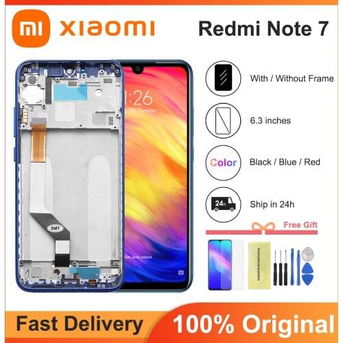 6.3" For Xiaomi Redmi Note 7 LCD Display Screen Touch Digitizer Assembly For Redmi Note7 Pro LCD Display 10 Touch Repair Parts