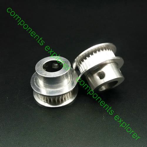 GT2/2GT 32 teeth Timing pulley,5mm,6.35mm,8mm and 10mm Bore for 6mm Width Belt,2pcs/lot