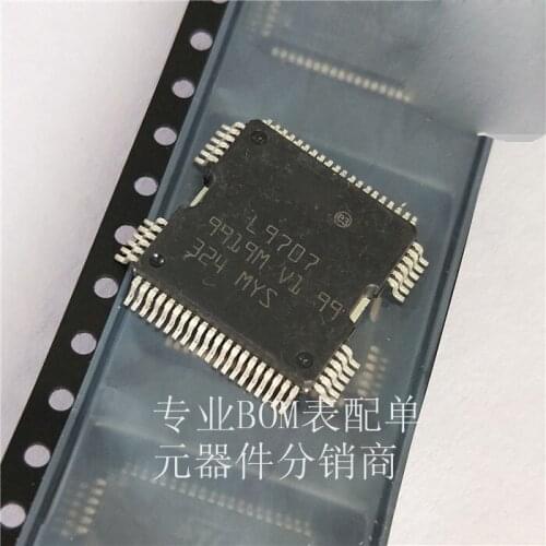 10Pcs L9707 QFP64 car engine computer board vulnerable injection chip new original