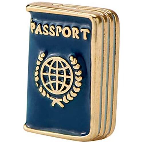 10pcs passport Custom Floating Charms for Glass Locket Watch Necklace Bracelet