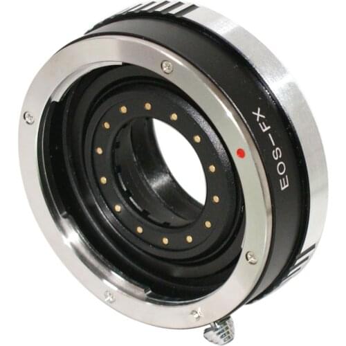 EOS-FX Aperture control Adapter For Canon EOS EF lens mount To Fujifilm X Fuji FX Camera X-Pro1 X-E1 X-E2 X-A3
