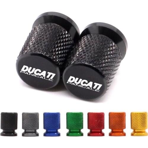 CNC Aluminum Tyre Valve Air Port Cover Cap Motorcycle Accessories for Ducati Multistrada 950 1100 1260 1200 S Sport Grand Tour