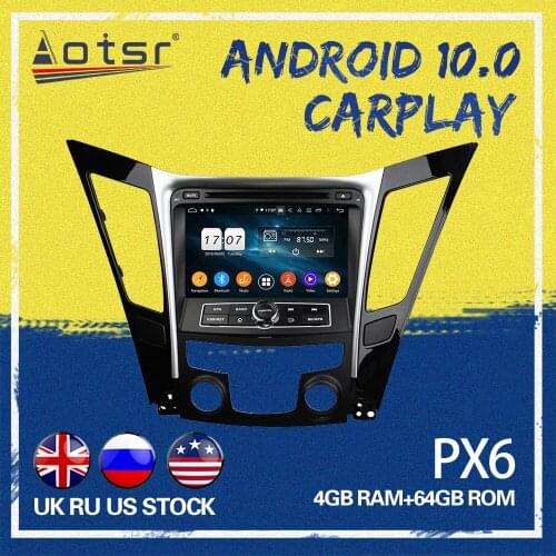 AOTSR Car GPS NAVI For HYUNDAI Sonata i40 i45 2011-2015 Android 10.0 Car Navigation Touch Screen Octa Core Car Radio Play
