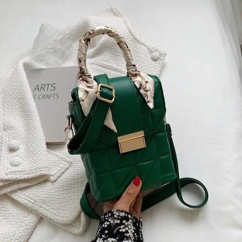 Brand Woman Shoulder Bags High Quality Leather Handbag and Purses for Women Winter Box Crossbody Bag Female Travel Totes