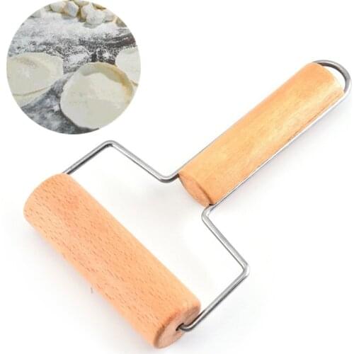 Wooden Rolling Pin Fondant Dough Roller Rolling Pin For Cookie Dough Chapati Dumplings Pizza Pastry Cake Shop Rolling For Shapes