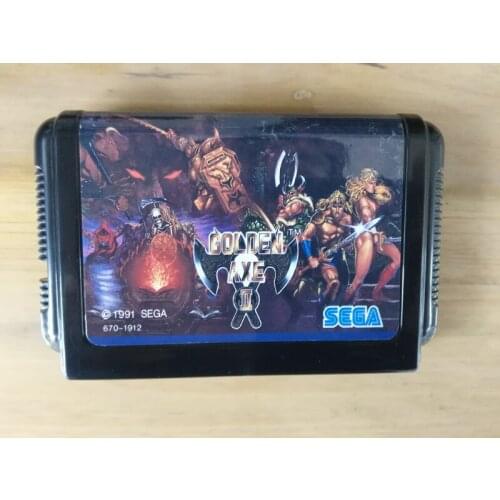 MD Game : GOLDEN AXE II 2 ( Japan Version!! )
