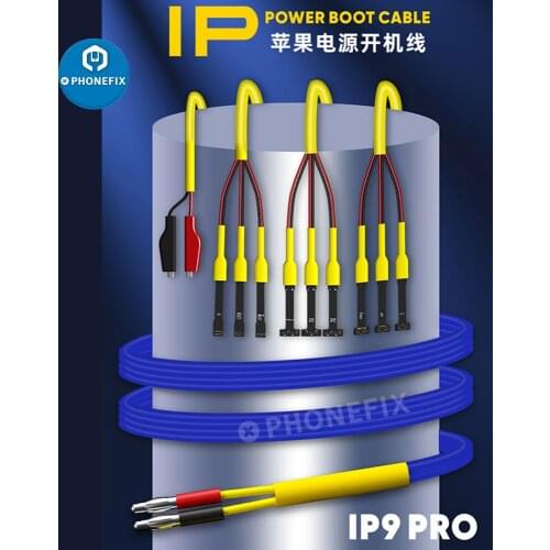 Mechanic IP Power Boot Cable IP9 PR0 For IP 5-IP 12 PRO MAX iPad mini 1 to 4 Power Supply Test Cable Battery-free Boot up Line