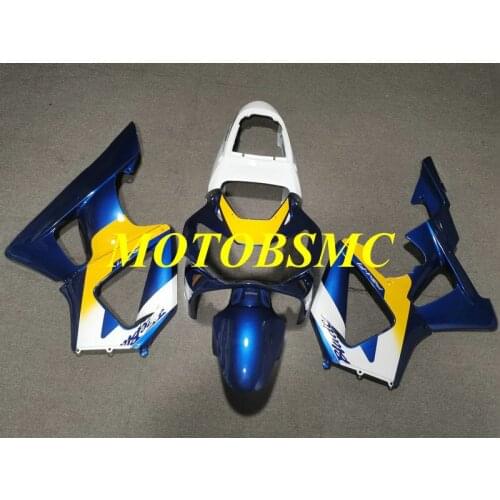 Injection Mold Fairing Kit for CBR900RR 929 00 01 CBR 900RR CBR 900 2000 2001ABS Blue White Fairings Set+Gifts HM40