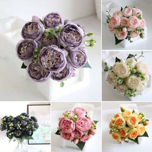 Искусственные пионы L-BEANS China At AliExpress