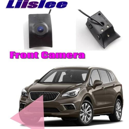LiisLee Car Front Camera CAM Hood Mesh Front Grille CAM For Buick Envision 2014-2018 DIY Manually Control Channel Front Camera